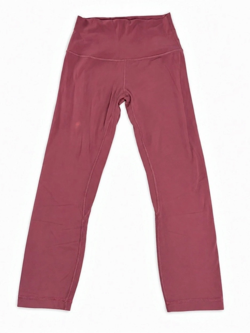 Lululemon Align High-Rise Crop Leggings Dusty Rose Mauve Nulu Yoga